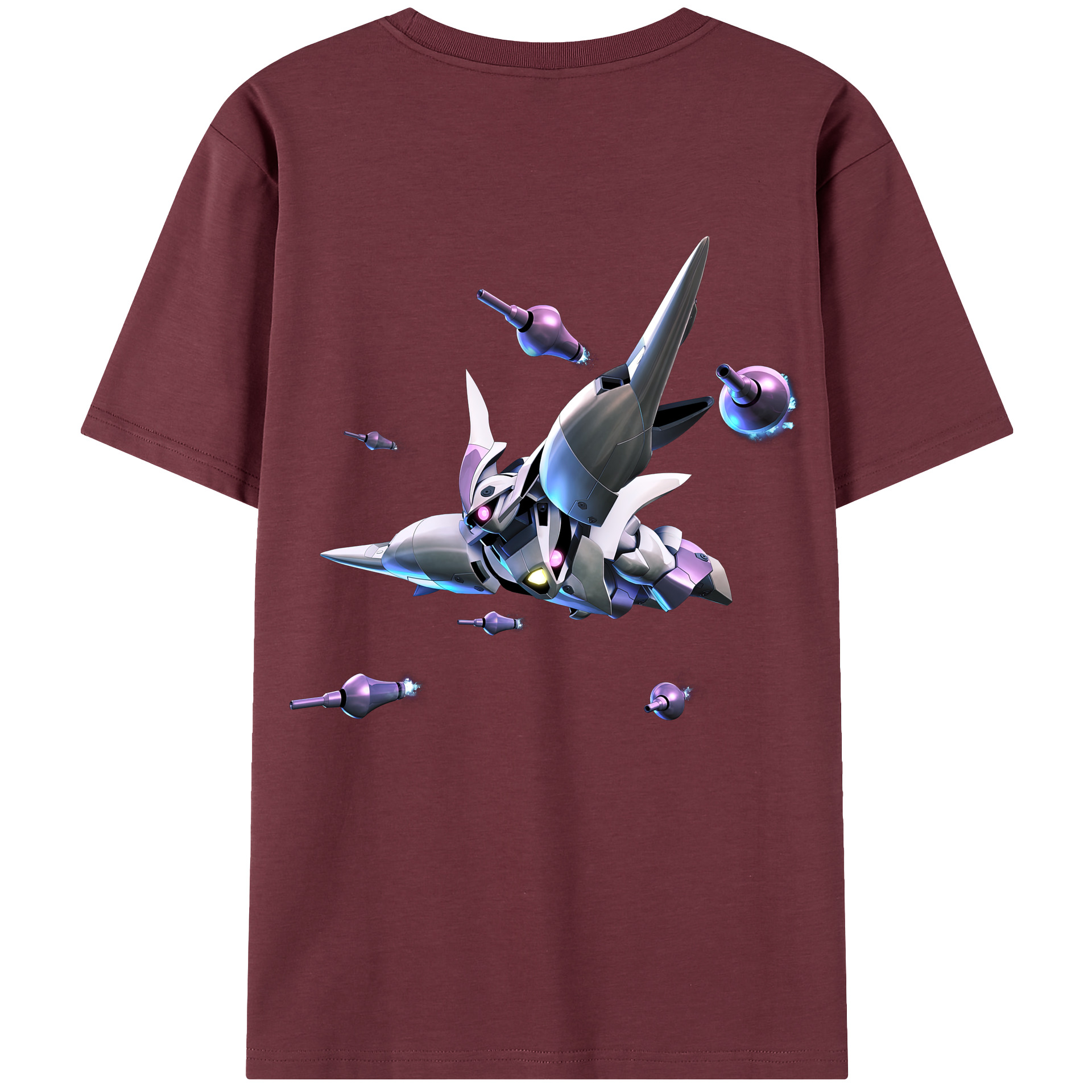 （画像用） 機動戦士ガンダム Mobile Suit Gundam 綿100％半袖Tシャツ（背面プリント）
